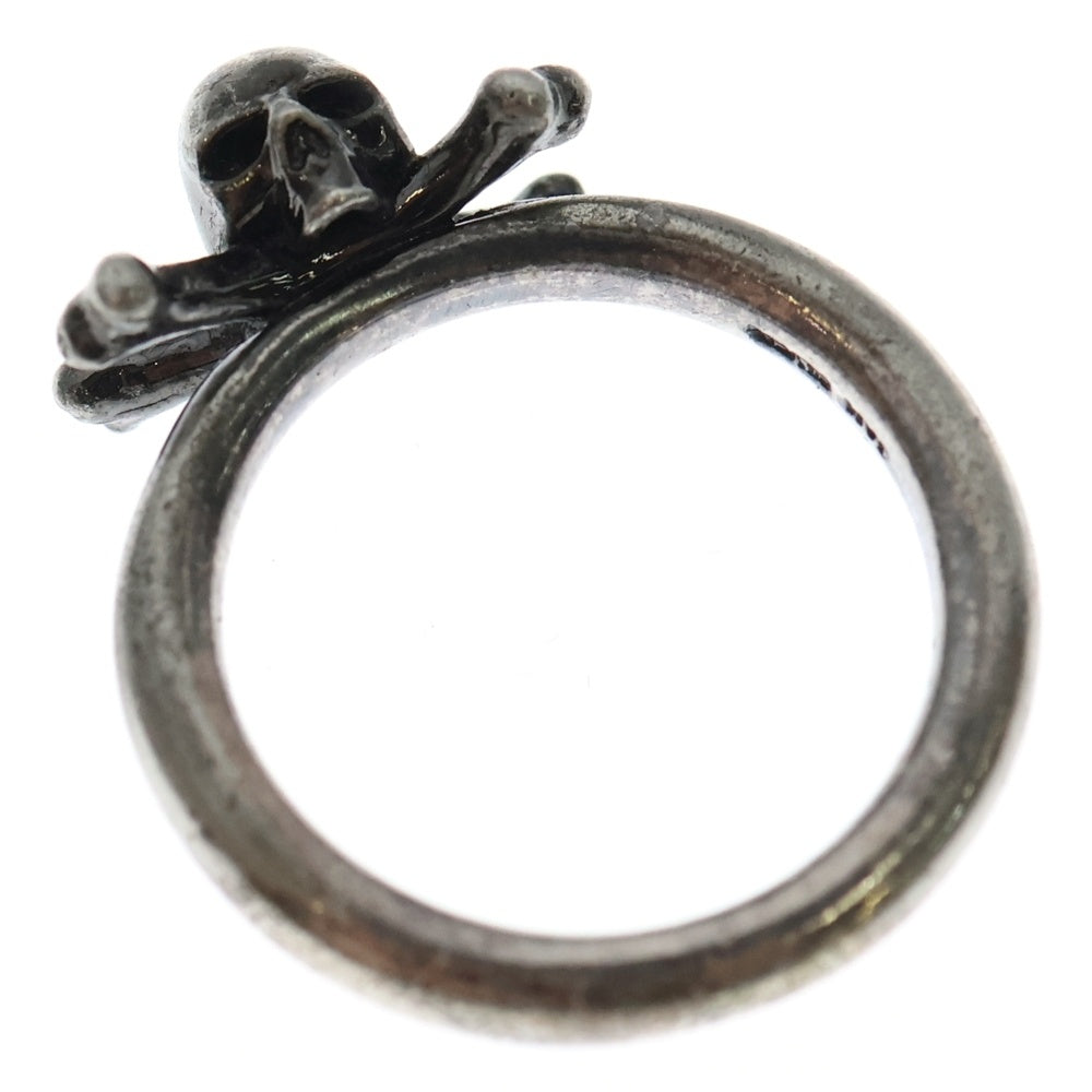 NUMBER (N)INE(ナンバーナイン) ×JAM HOME MADE ジャムホームメイド スカル クロスボーン リング 指輪 シルバー