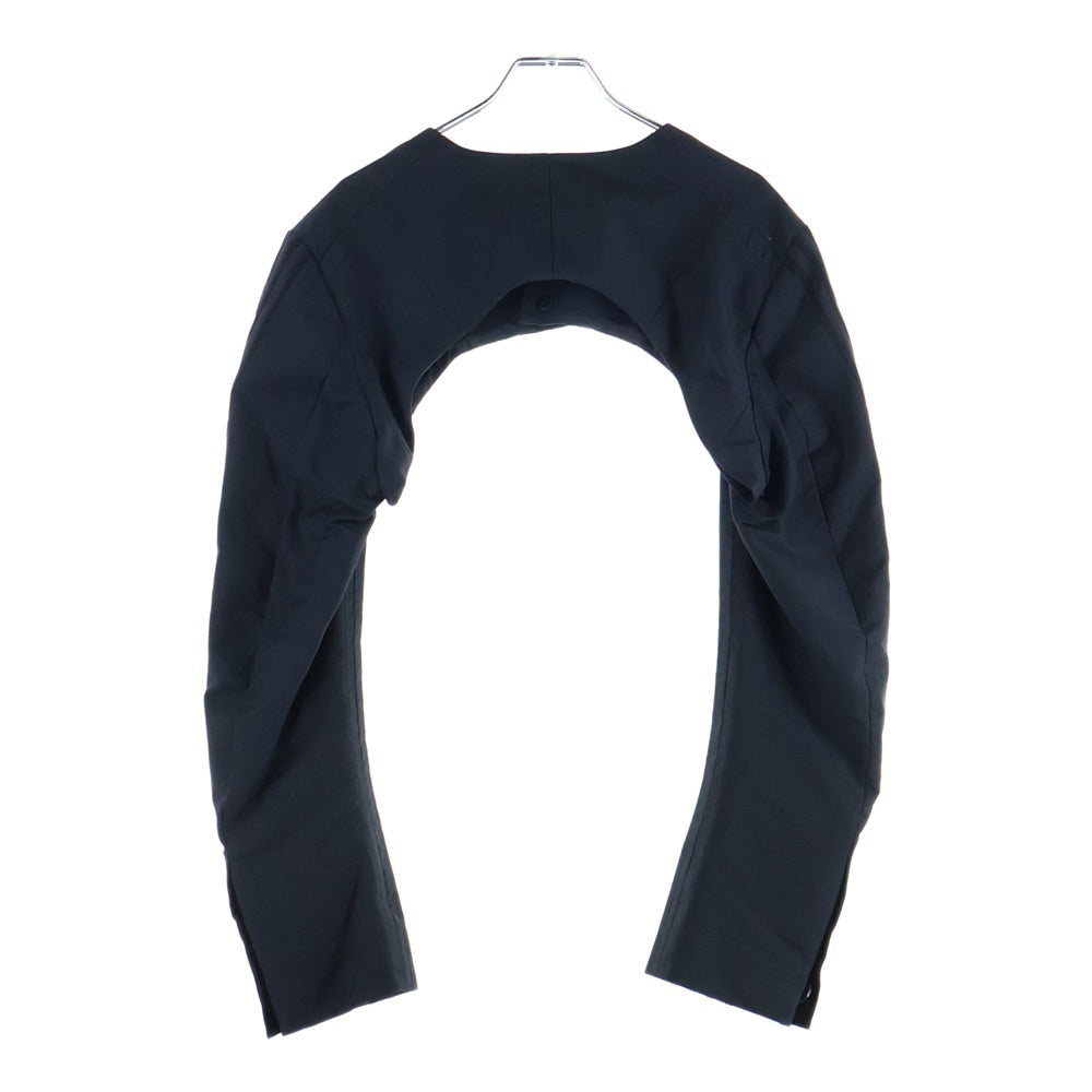 TAKAHIROMIYASHITA The SoloIst.(タカヒロミヤシタザソロイスト) 18SS 音符エンブロイダリー アームジャケット ブラック sj.0031SS18