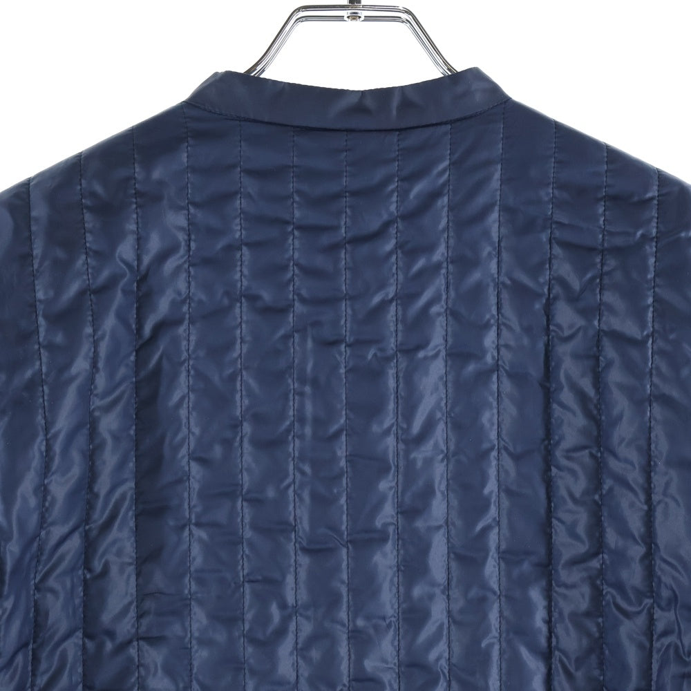 NUMBER (N)INE(ナンバーナイン) 90S ARCHIVE 青タグ 日本製 中綿 ノーカラージャケット ネイビー