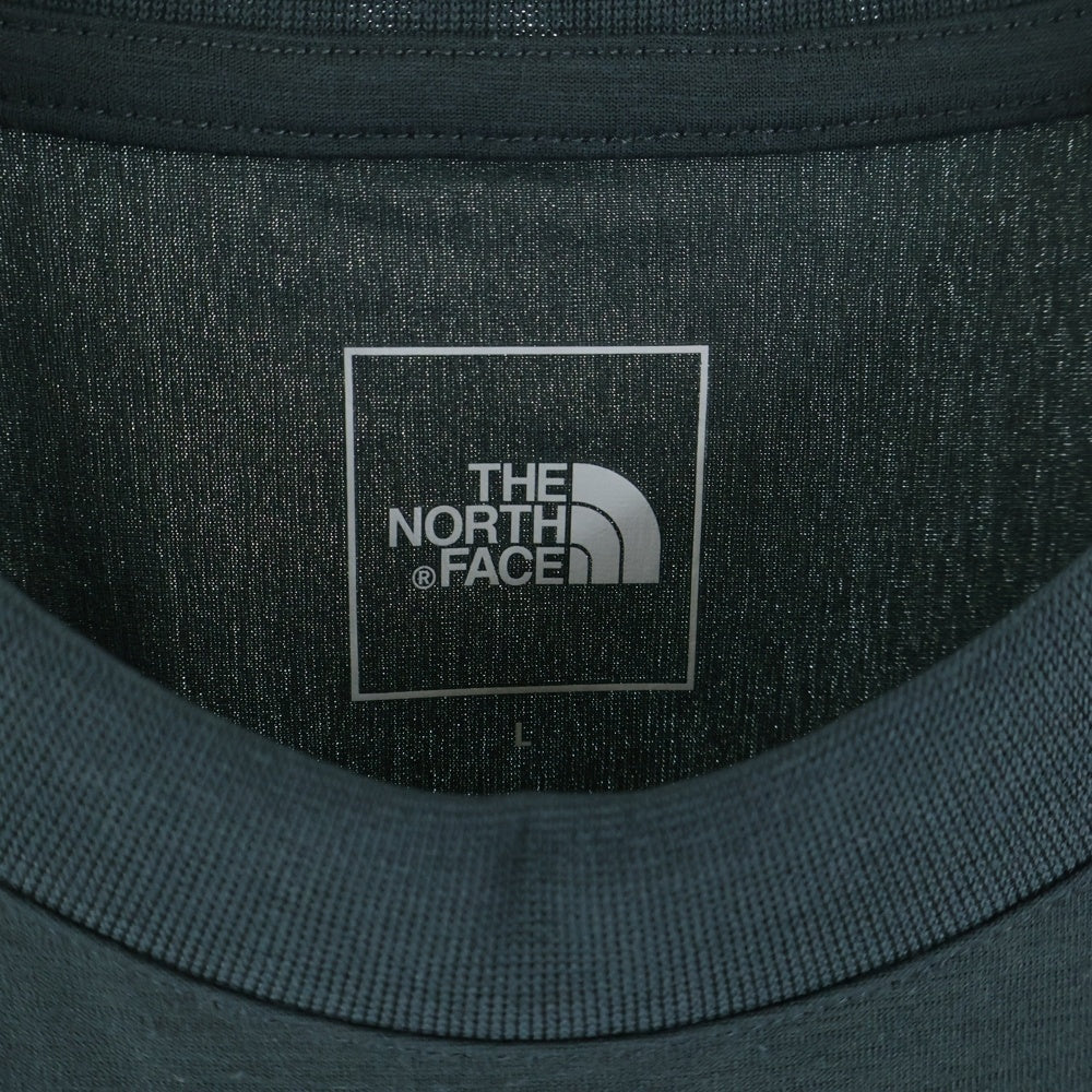 THE NORTH FACE(ザノースフェイス) S/S AIRY POCKET TEE エアリー ポケット 胸ポケット クルーネック カットソー 半袖Tシャツ グリーン NT12447