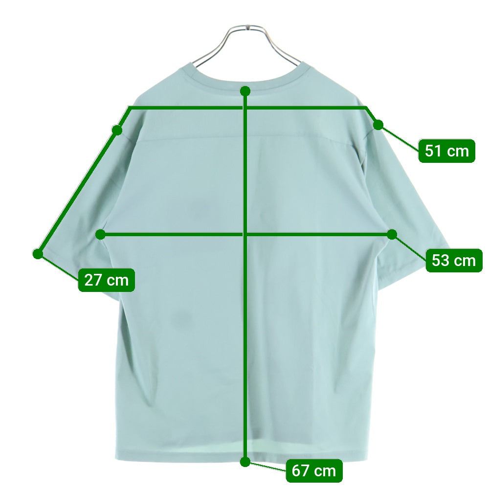 THE NORTH FACE(ザノースフェイス) S/S AIRY POCKET TEE エアリー ポケット 胸ポケット クルーネック カットソー 半袖Tシャツ グリーン NT12342