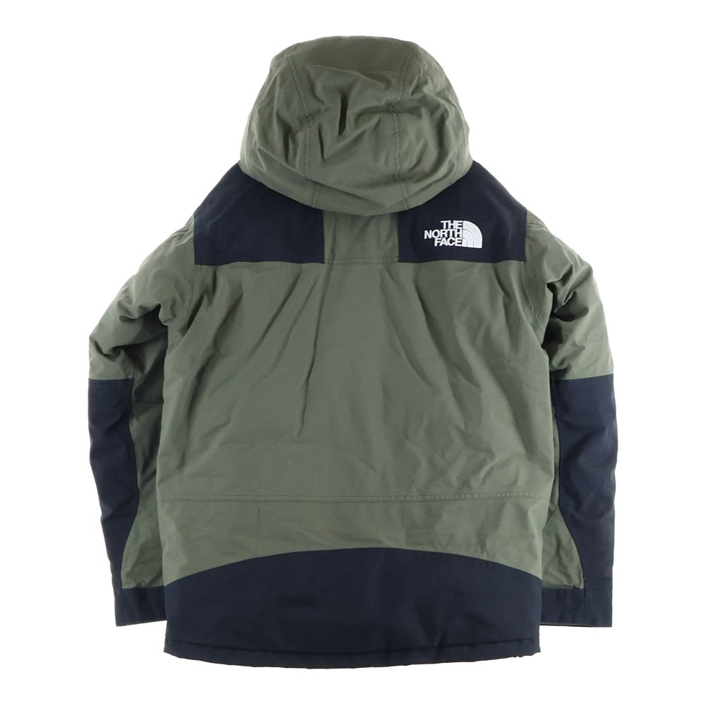 THE NORTH FACE(ザノースフェイス) MOUNTAIN DOWN JACKET GORE-TEX ゴアテックス マウンテン ダウン ジップアップ ナイロン ジャケット カーキ ND91930