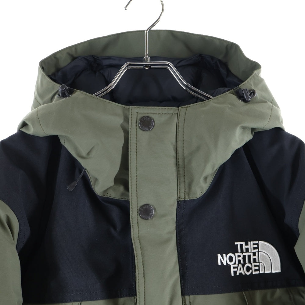 THE NORTH FACE(ザノースフェイス) MOUNTAIN DOWN JACKET GORE-TEX ゴアテックス マウンテン ダウン ジップアップ ナイロン ジャケット カーキ ND91930