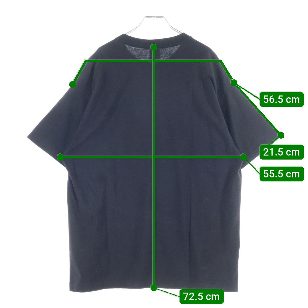 GEEKSRULE(ギークスルール) ×BLOOD THE LAST VAMPIRE ブラッド ザ ラスト ヴァンパイア クルーネック半袖プリントTシャツ カットソー ブラック