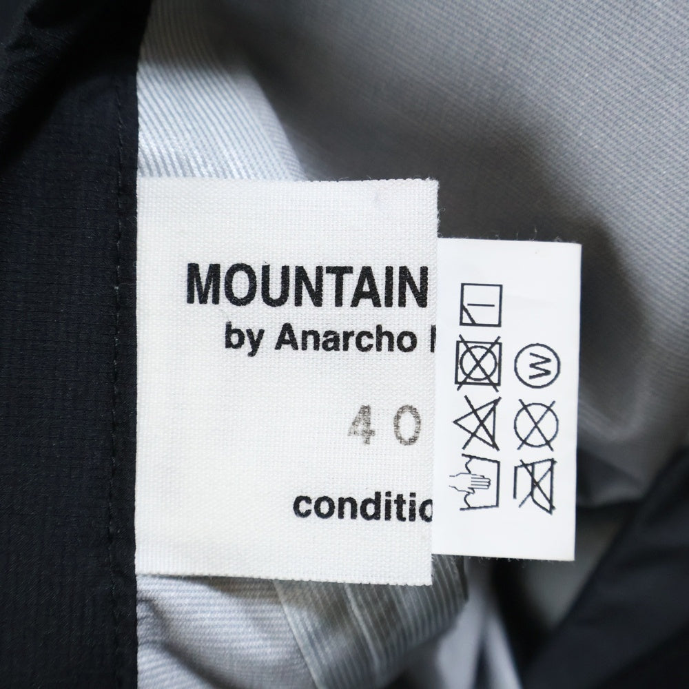 Mountain Research(マウンテンリサーチ) 24AW STARS AND STRIPES KILT スターズ アンド ストライプス キルト ナイロンスカート レディース ブラック MTR4015