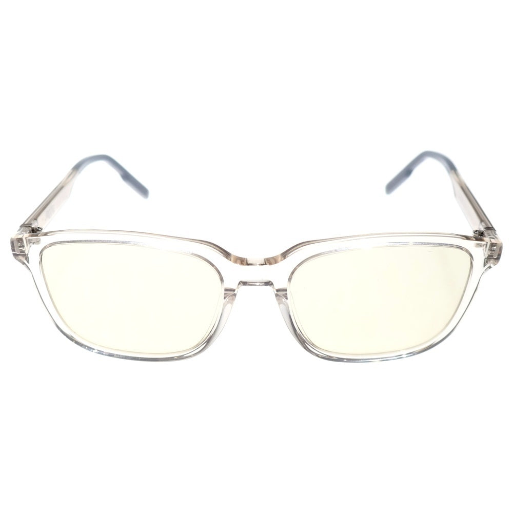 DIOR(ディオール) DiorTag SU レクタンギュラー オブリークレンズ クリアフレームサングラス ネガネ 眼鏡 ブルー/クリア