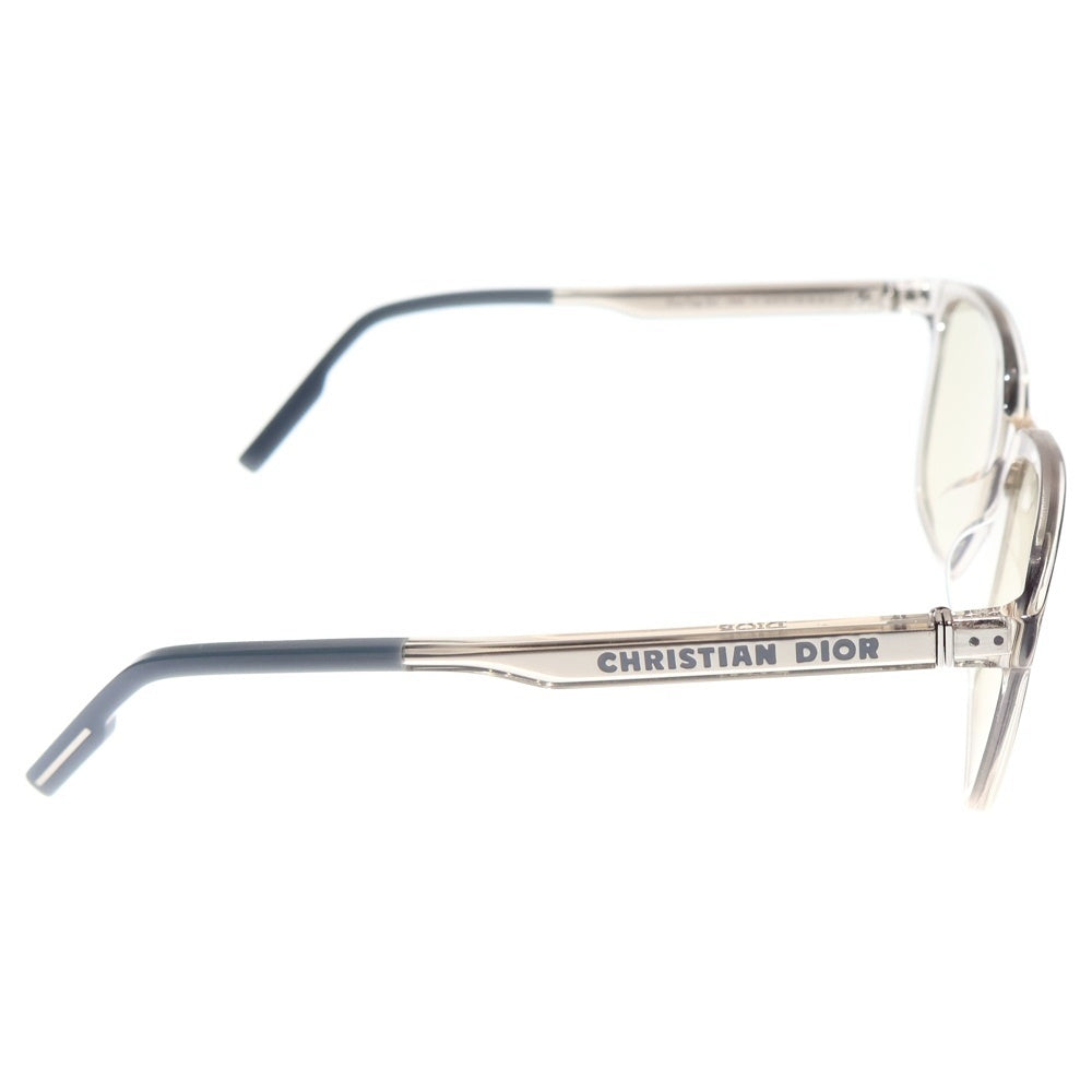 DIOR(ディオール) DiorTag SU レクタンギュラー オブリークレンズ クリアフレームサングラス ネガネ 眼鏡 ブルー/クリア