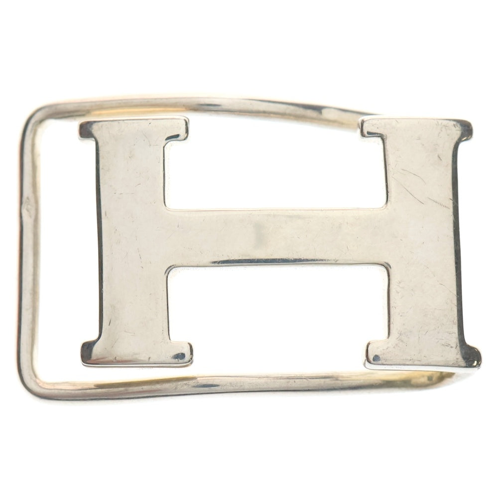 HERMES(エルメス) コンスタンス Hロゴ マネークリップ シルバー