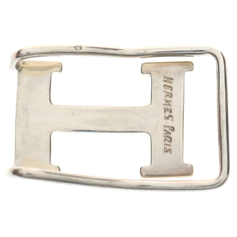 HERMES(エルメス) コンスタンス Hロゴ マネークリップ シルバー