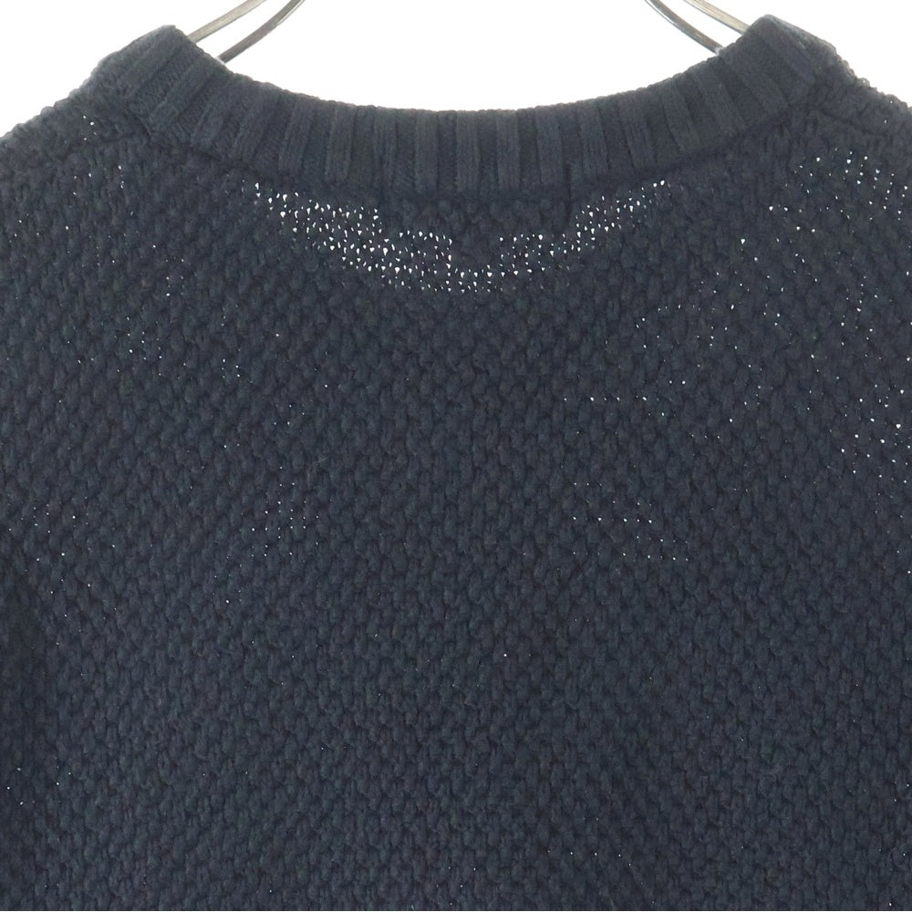 SUPREME(シュプリーム) 20AW Textured Small Box Logo Sweater スモールボックスロゴ 長袖クルーネックニットセーター ブラック