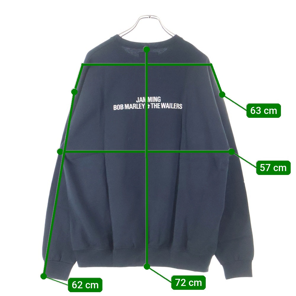 WACKO MARIA(ワコマリア) 24AW ×BOB MARLEY CREW NECK SWEAT SHIRT