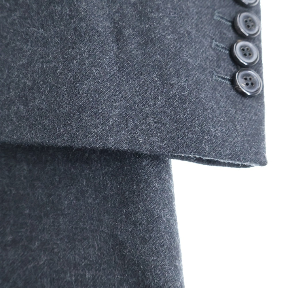 DRIES VAN NOTEN(ドリスヴァンノッテン) 23AW BLISS JACKET ブリス ウール ダブルブレスト テーラードジャケット チャコール 232-010407