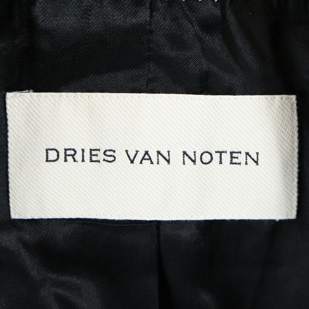 DRIES VAN NOTEN(ドリスヴァンノッテン) 23AW BLISS JACKET ブリス ウール ダブルブレスト テーラードジャケット チャコール 232-010407