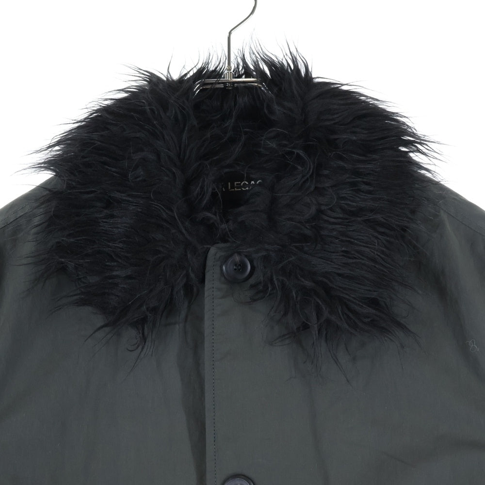 OUR LEGACY(アワーレガシー) POLAR COAT ファー切替 ナイロン ステン