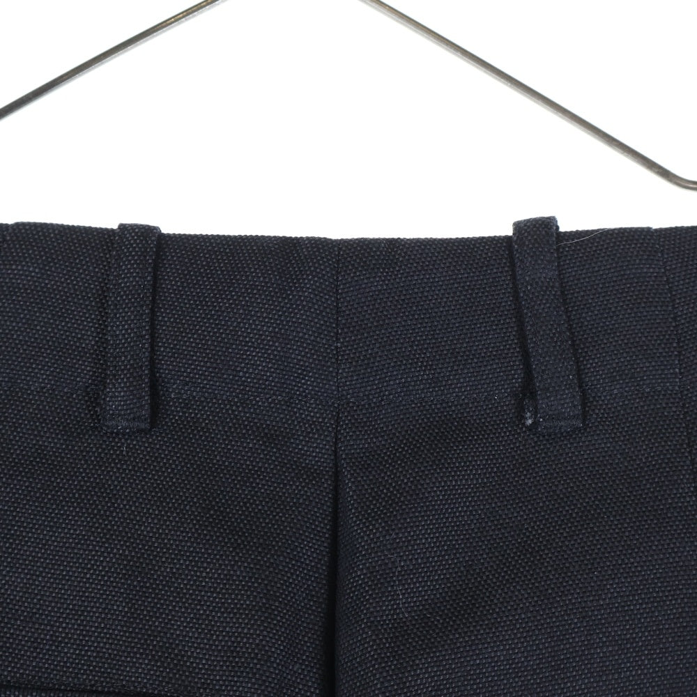 OUR LEGACY(アワーレガシー) BORROWED CHINO ボロウド コットンリネン チノ ワンタック トラウザーパンツ ブラック M4244BD