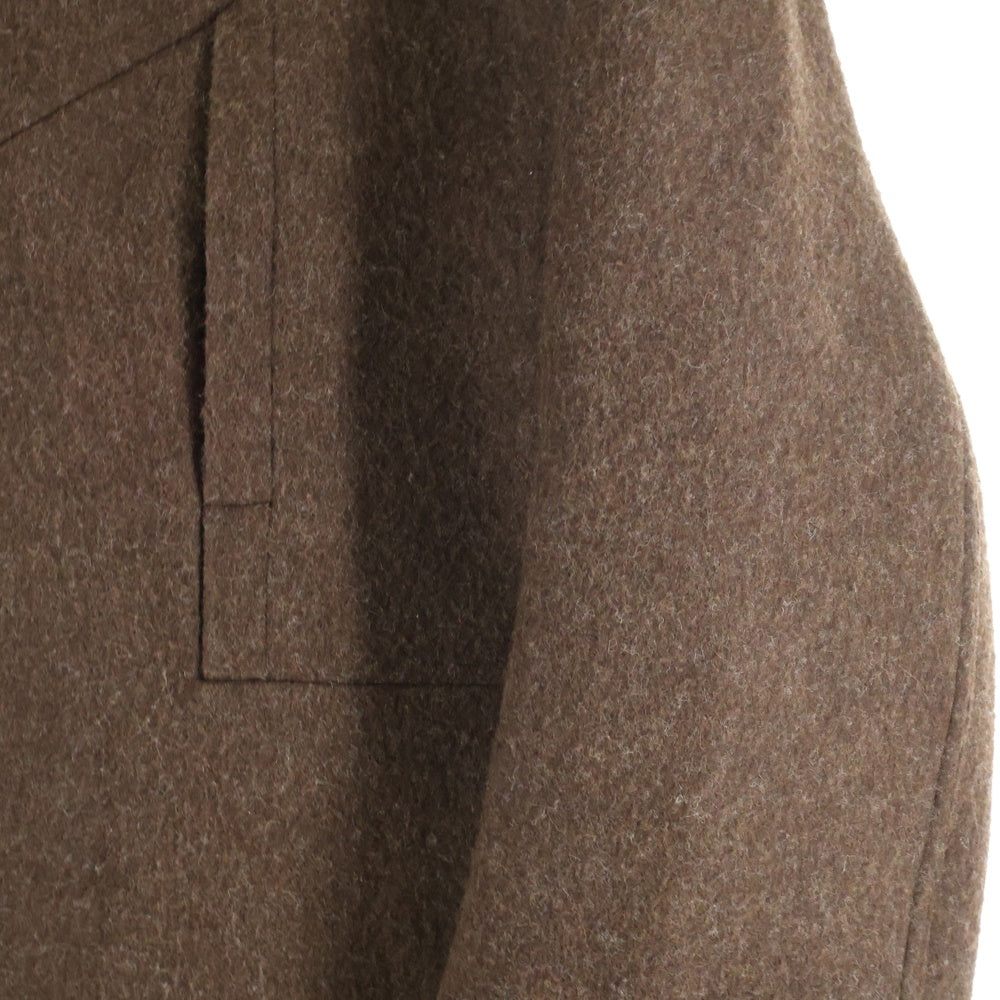 Rick Owens(リックオウエンス) 24AW JUMBO MAC COAT PORTERVILLE ポータービル期 ジャンボ ウール マックコート ブラウン RL02D6975-WHM