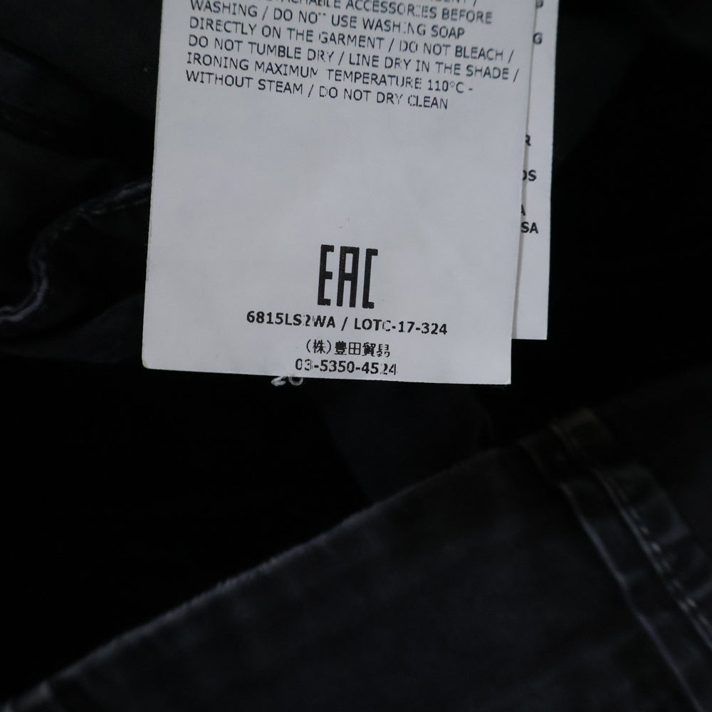 STONE ISLAND(ストーンアイランド) BERMUDA CARGO SHORTS バミューダ マルチポケット ジップアップ カーゴショーツ ハーフパンツ ブラック 6815LS2WA