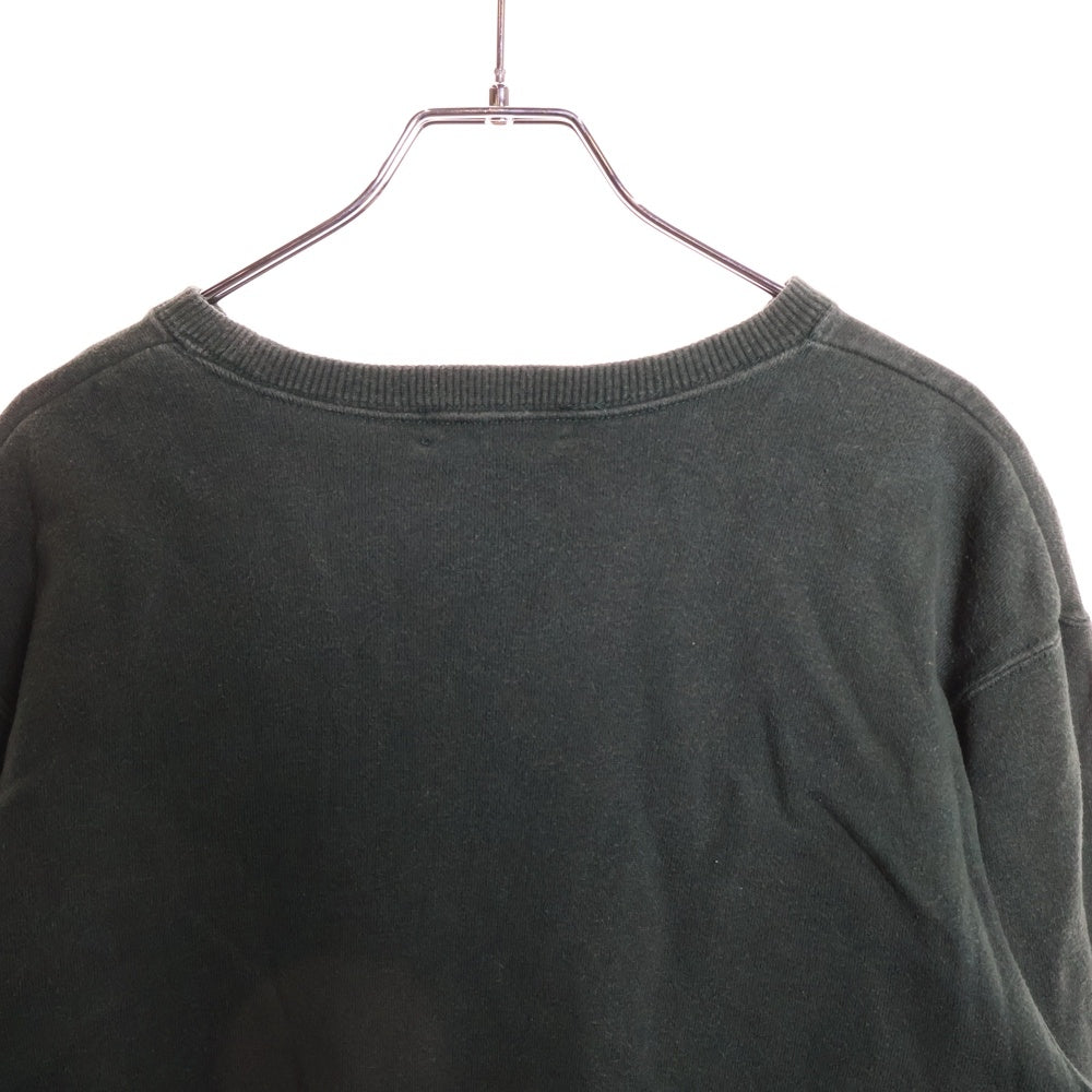 UNDERCOVER(アンダーカバー) 15AW CHAOS HURTS カオス ハーツ プリント クルーネック プルオーバー スウェット トレーナー グリーン UCP1892-1