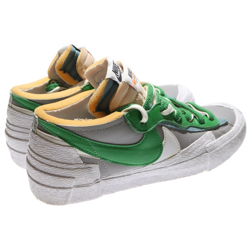 NIKE(ナイキ) ×SACAI BLAZER LOW CLASSIC GREEN サカイ ブレーザー クラシックグリーン ローカットスニーカー ホワイト/グリーン US9/27cm DD1877-001