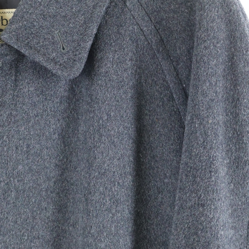BURBERRY(バーバリー) 90S カシミア ステンカラーコート グレー