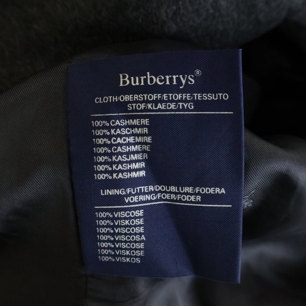 BURBERRY(バーバリー) 90S カシミア ステンカラーコート グレー