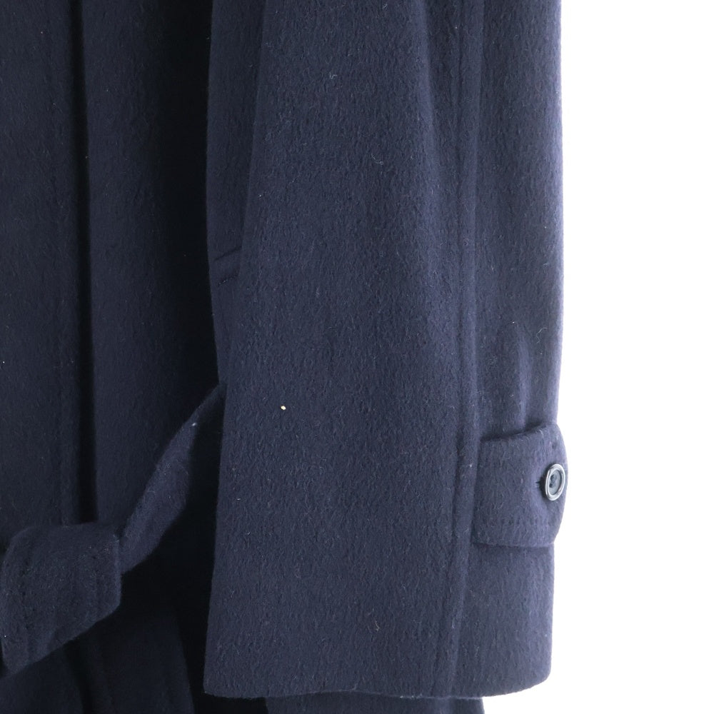 BURBERRY(バーバリー) 90S カシミア ステンカラーコート ネイビー レディース