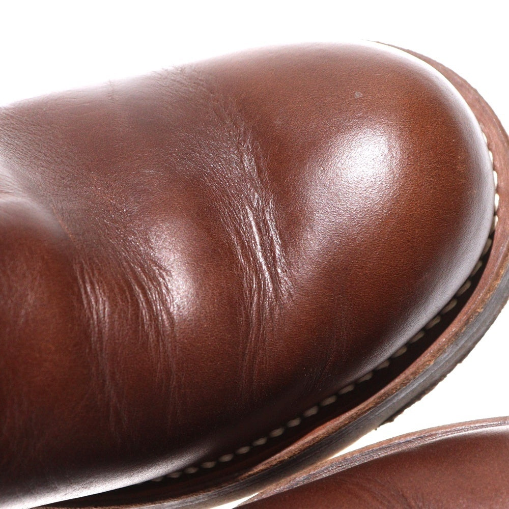 ROLLING DUB TRIO(ローリングダブトリオ) CASPER キャスパー サイドジップ レザーブーツ ブラウン