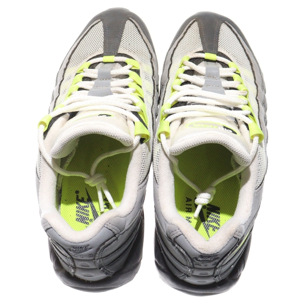 NIKE(ナイキ) AIR MAX 95 OG NEON YELLOW エアマックス イエローグラデ ローカットスニーカー グレー/イエロー US7.5/25.5cm CT1689-001