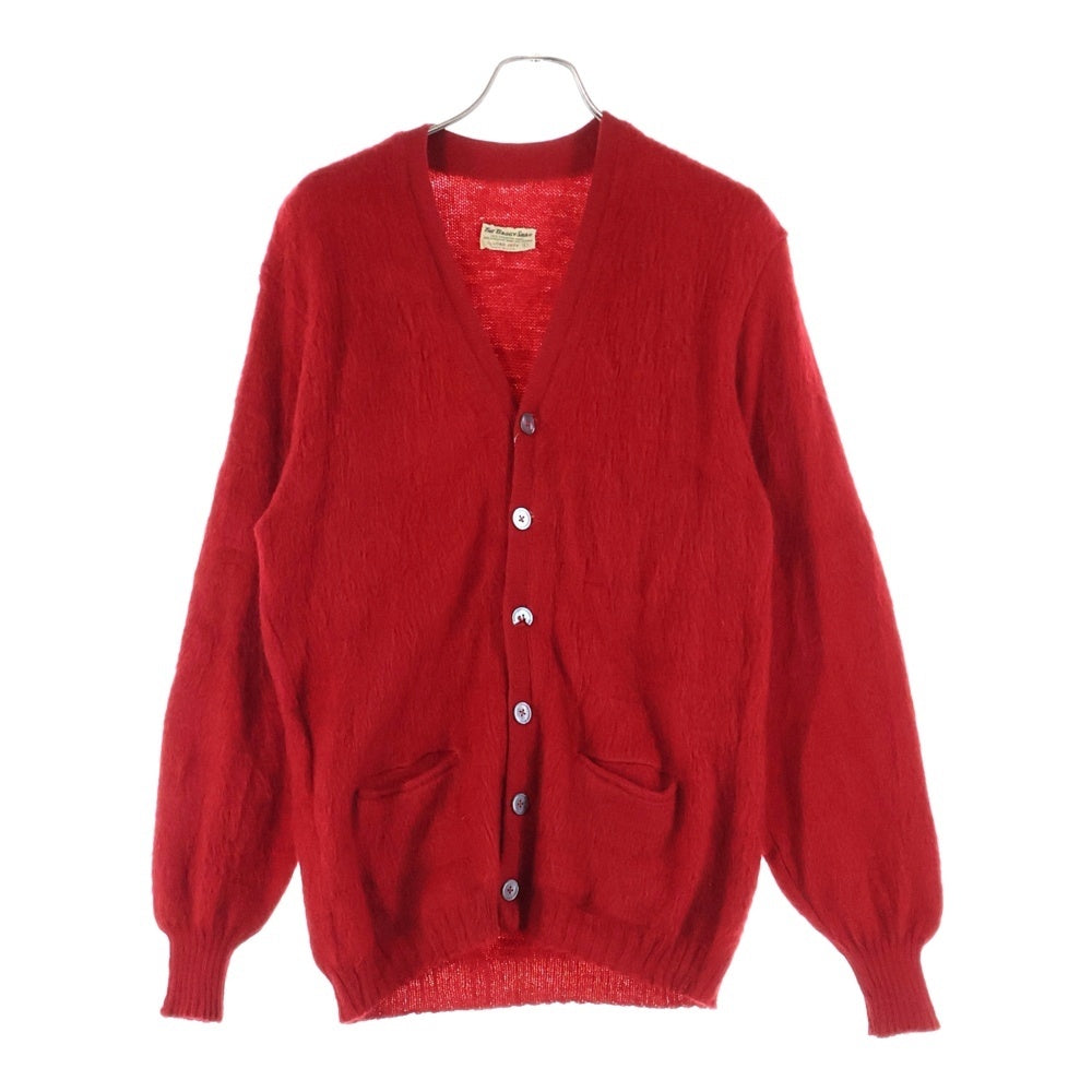 VINTAGE(ヴィンテージ) 60S VINTAGE THE BAGGY SHAG by LORD JEFF ヴィンテージ USA製 ザバギーシャグ モヘアニット カーディガン レッド