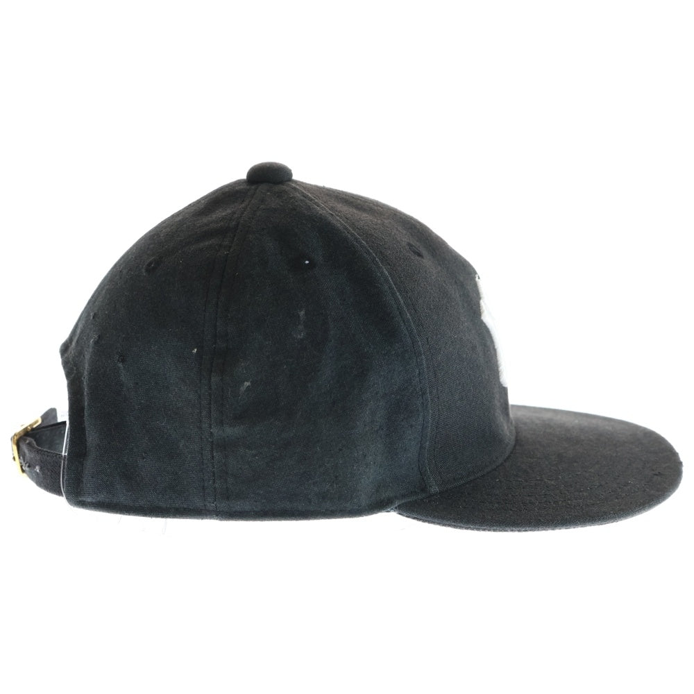 NVCLEAR(ニュークリア) NV Logo Army Cap NVロゴ アーミーキャップ ブラック/ホワイト