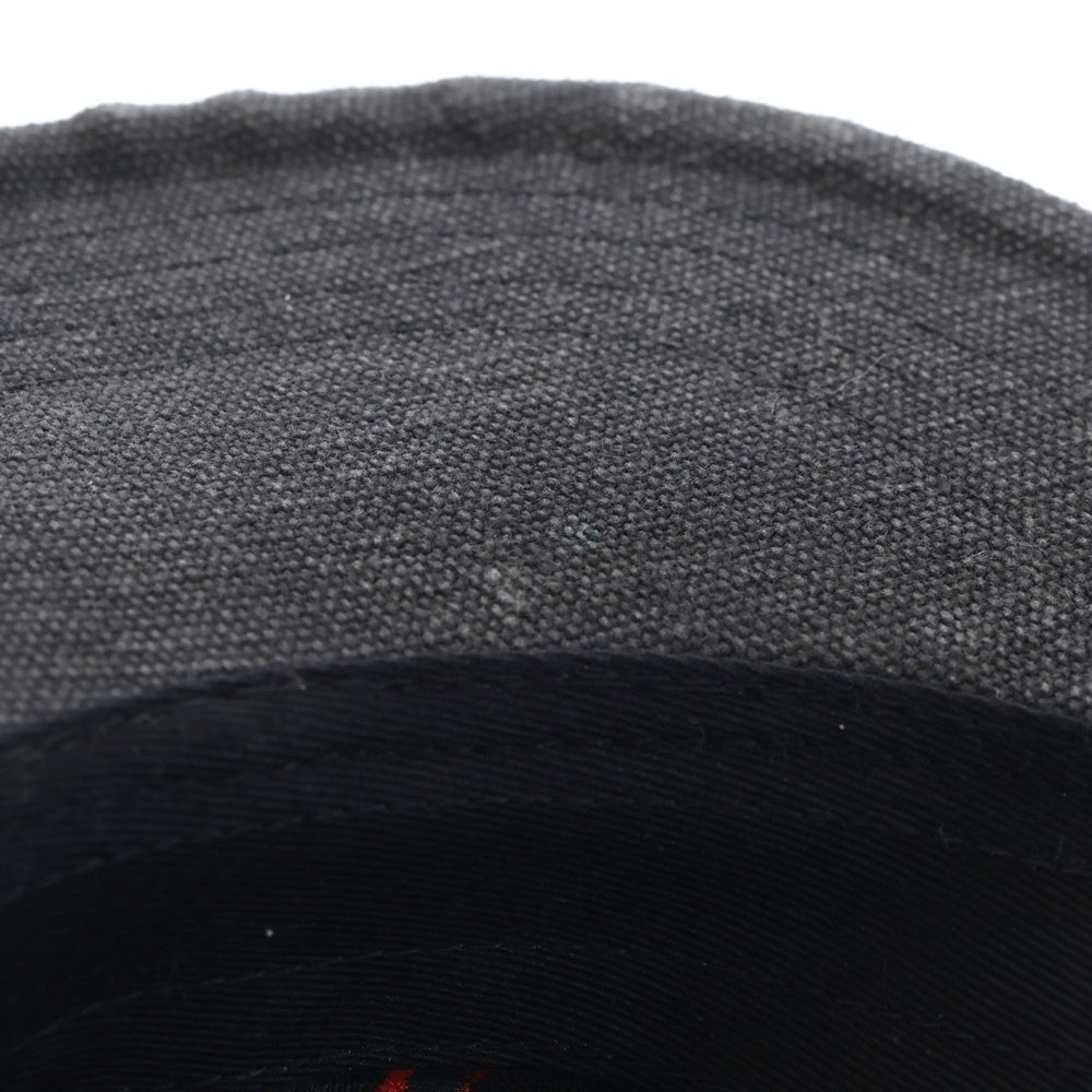 NVCLEAR(ニュークリア) NV Logo Army Cap NVロゴ アーミーキャップ ブラック/レッド