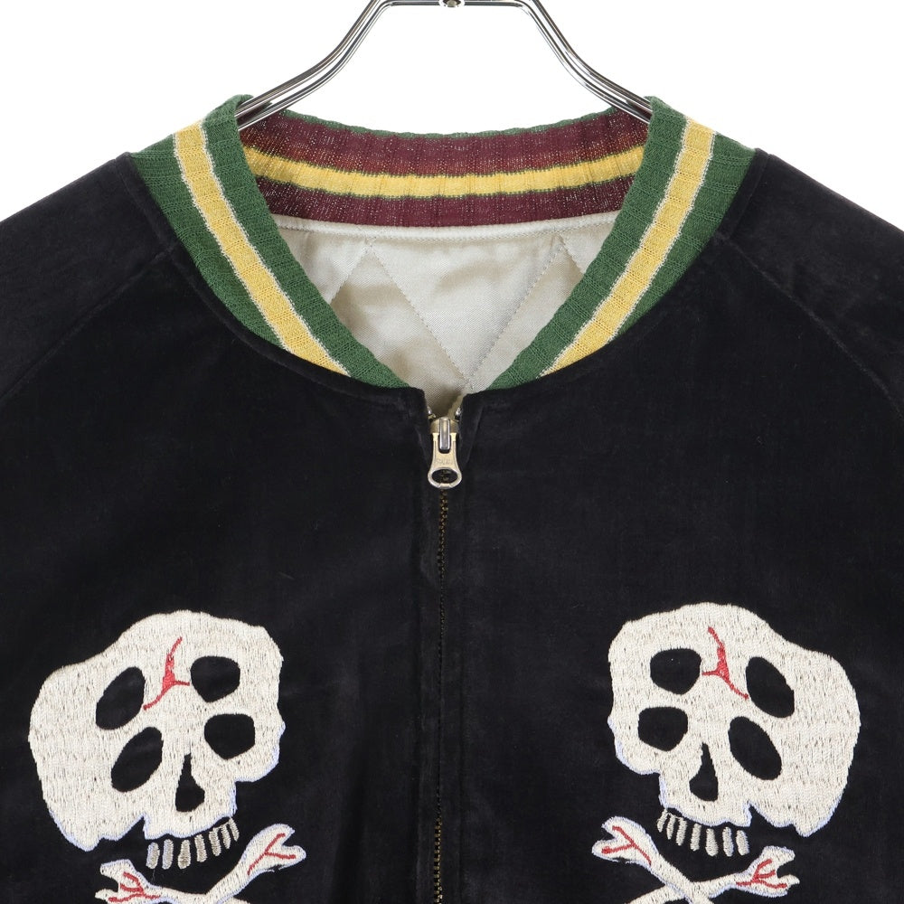 KAPITAL(キャピタル) 別珍 スーベニアJKT（レインスカル）スカジャン