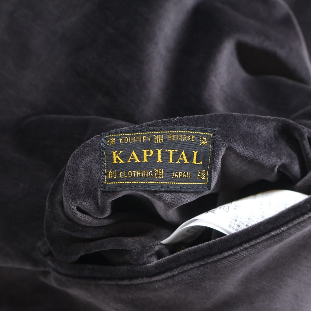 KAPITAL(キャピタル) 別珍 スーベニアJKT（レインスカル）スカジャン