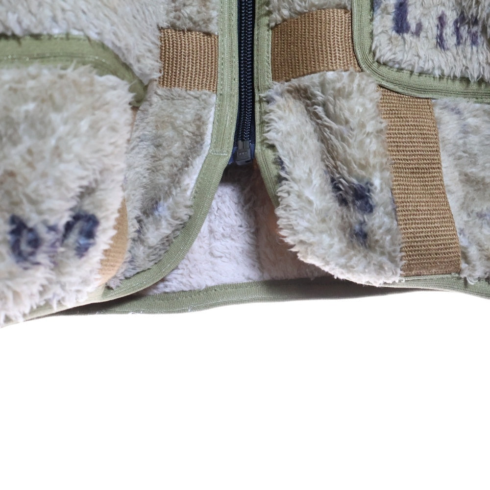 KAPITAL(キャピタル) プリズナー クラフト タッターソール ジップブルゾン フリース ブラウン K2311LC147