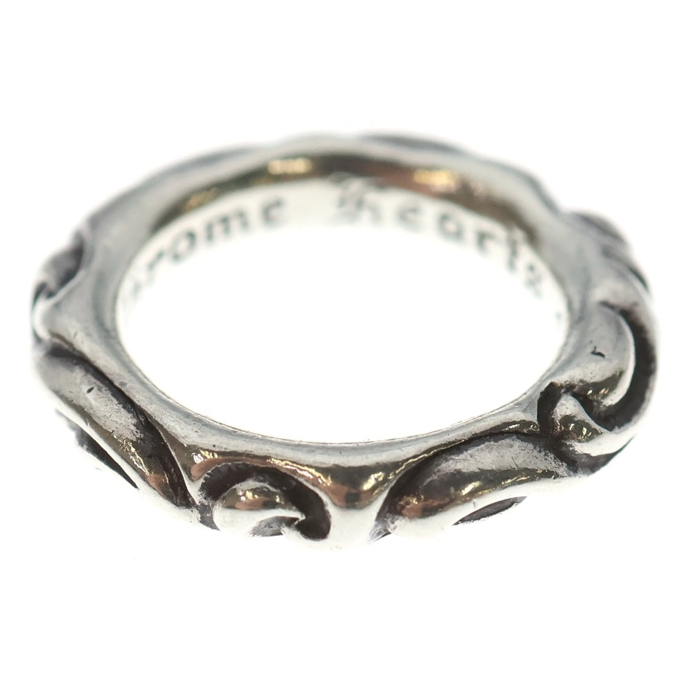CHROME HEARTS(クロムハーツ) SCRL BAND スクロールバンド リング シルバー BCA351