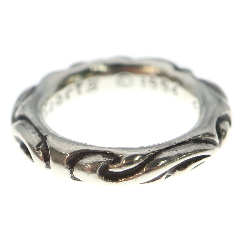 CHROME HEARTS(クロムハーツ) SCRL BAND スクロールバンド リング