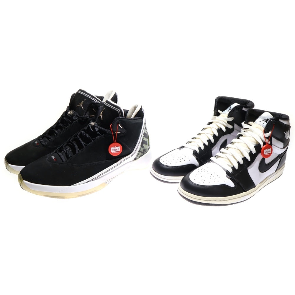 NIKE(ナイキ) 【観賞用 2008年製】 JORDAN COLLEZIONE 22/1 エアジョーダン22/1 カウントダウンパック ブラック/ホワイト 2足セット US11.5/29.5cm 332566-991