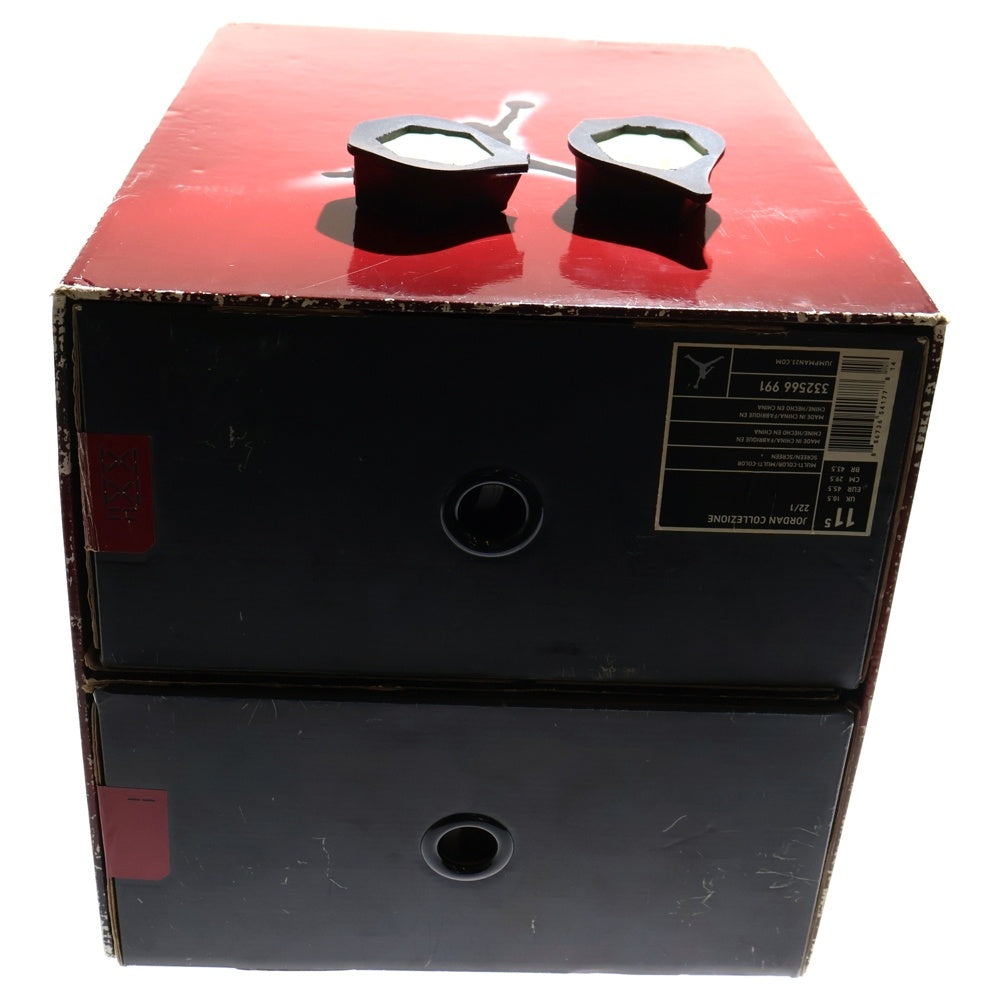 NIKE(ナイキ) 【観賞用 2008年製】 JORDAN COLLEZIONE 22/1 エアジョーダン22/1 カウントダウンパック ブラック/ホワイト 2足セット US11.5/29.5cm 332566-991