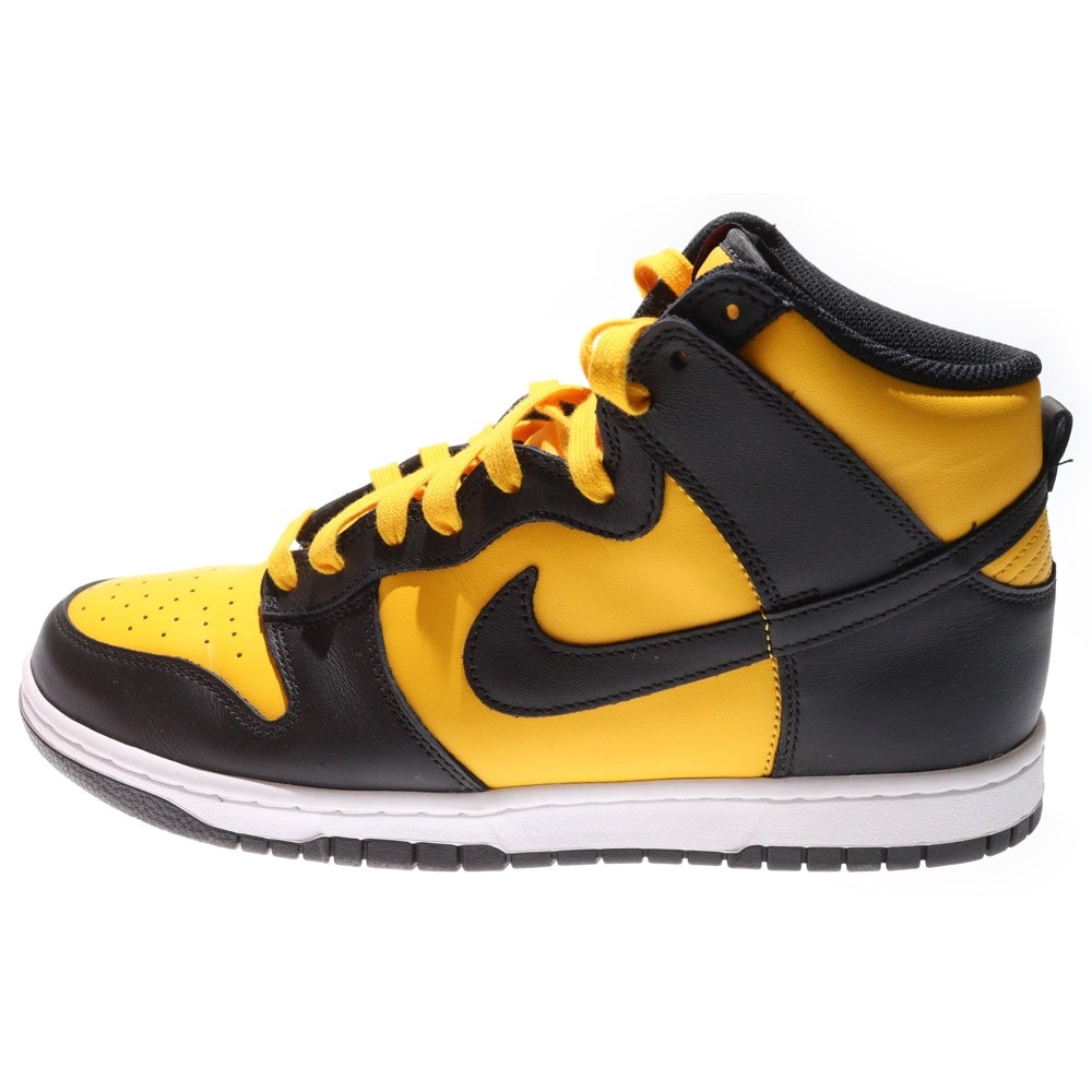 NIKE(ナイキ) DUNK HIGH University Gold and Black ダンク ユニバーシティ ゴールド イエロー/ブラック ハイカットスニーカー US10/28cm DD1399-700