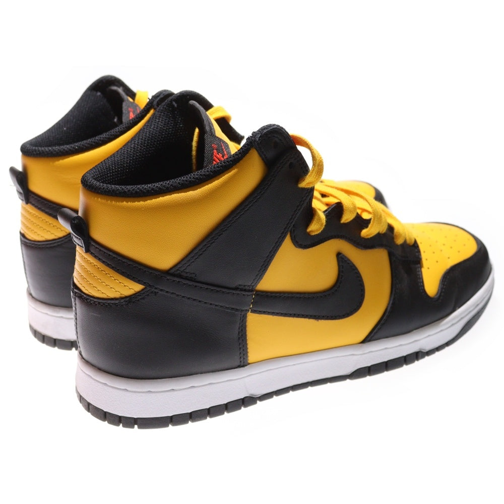 NIKE(ナイキ) DUNK HIGH University Gold and Black ダンク ユニバーシティ ゴールド イエロー/ブラック ハイカットスニーカー US10/28cm DD1399-700