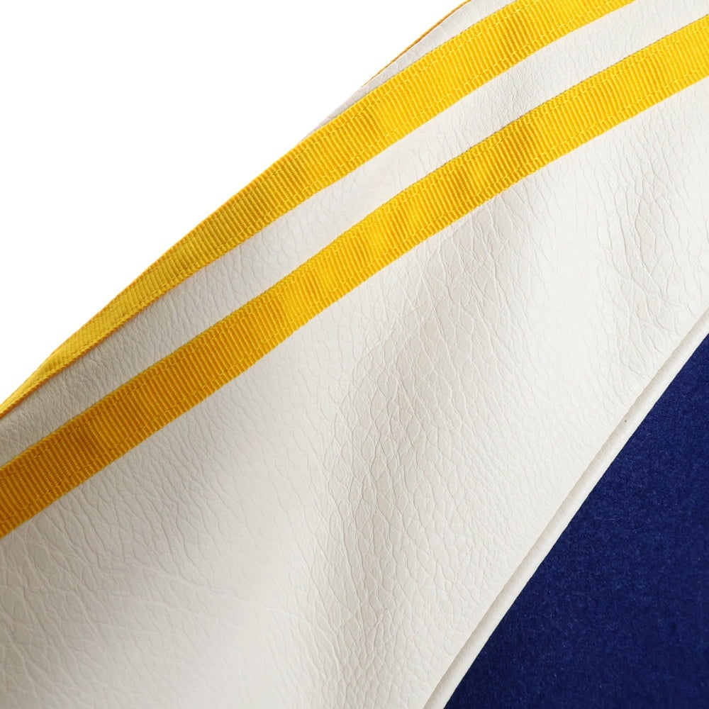 adidas(アディダス) SST VARSITY トレフォイルロゴパッチ スタジャン ジャケットブルゾン ブルー/ホワイト IL2574