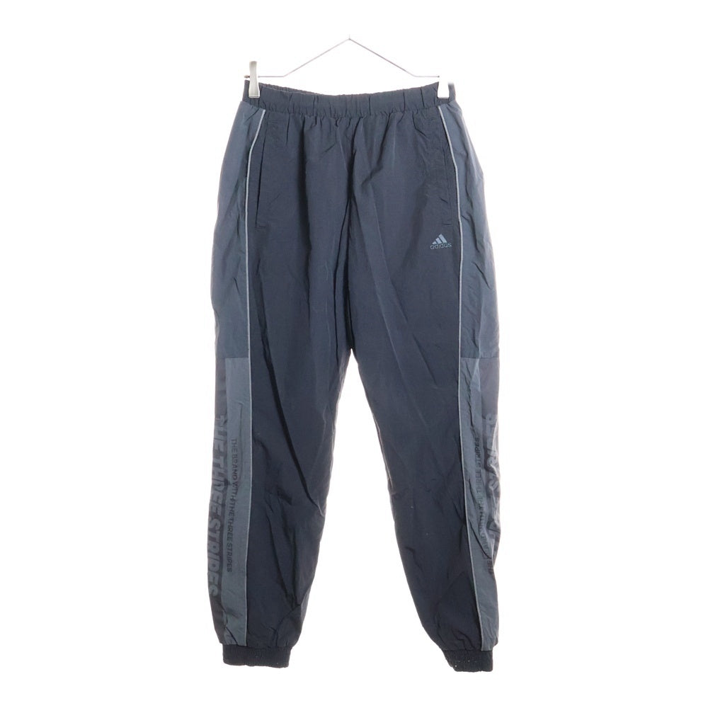 adidas(アディダス) WRD WOV PNT ウーブン サイドライン ナイロンパンツ ブラック HD0073