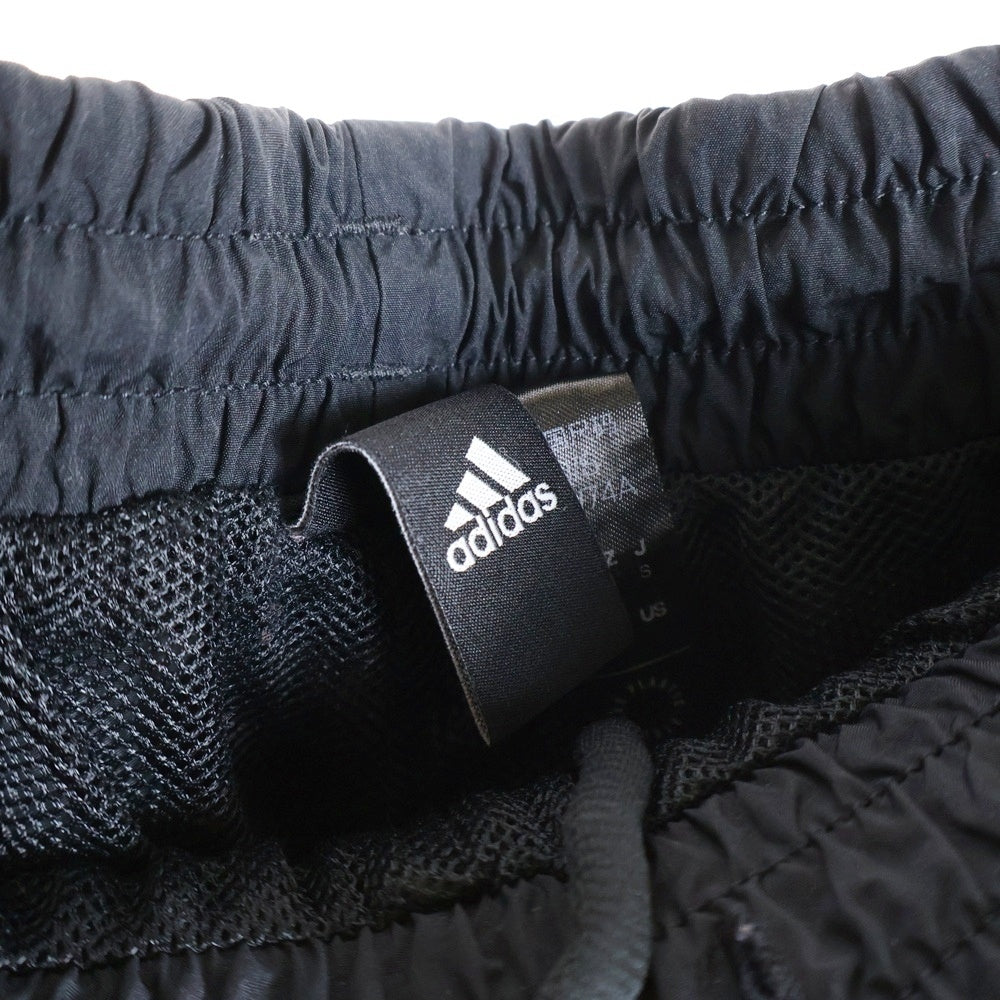adidas(アディダス) WRD WOV PNT ウーブン サイドライン ナイロンパンツ ブラック HD0073