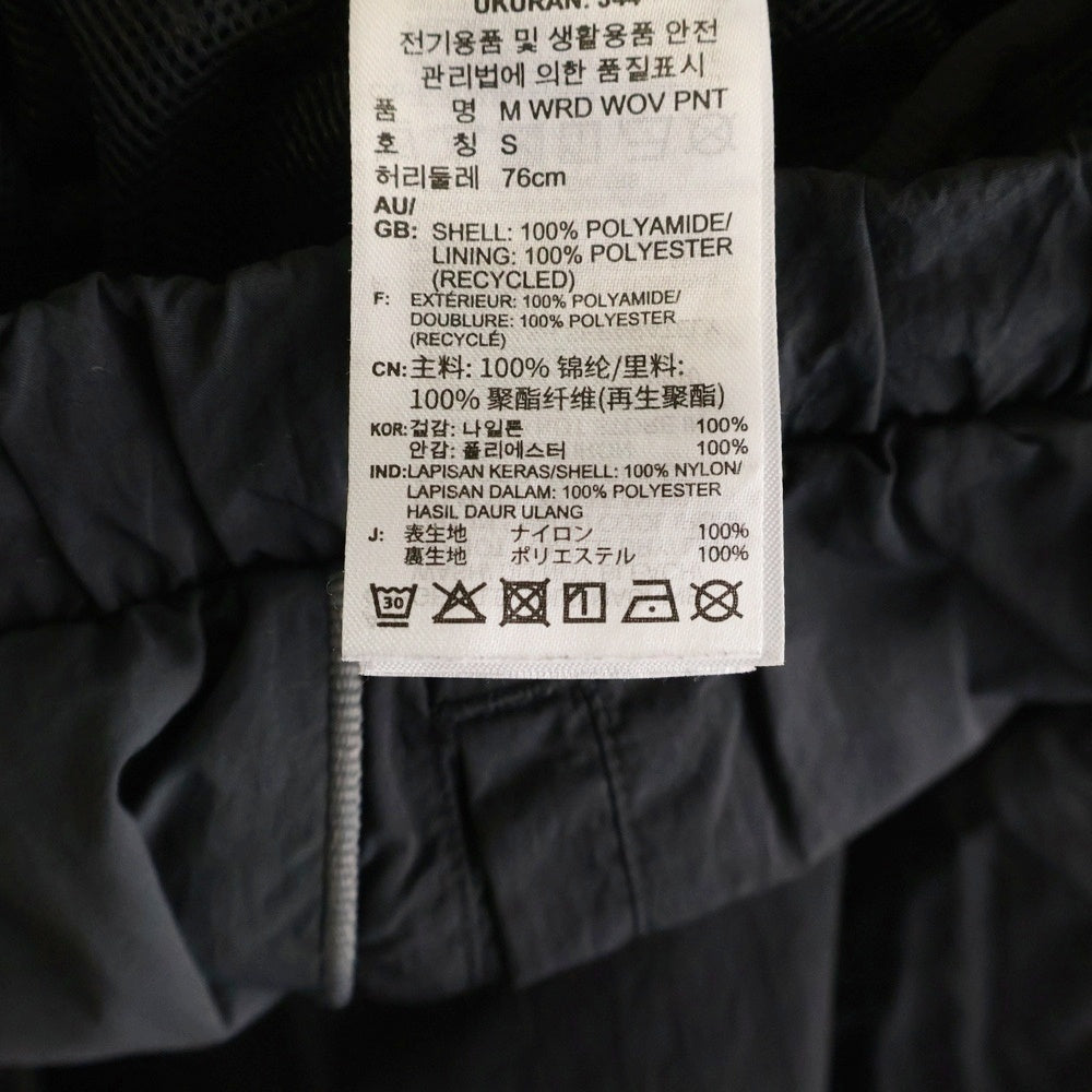 adidas(アディダス) WRD WOV PNT ウーブン サイドライン ナイロンパンツ ブラック HD0073