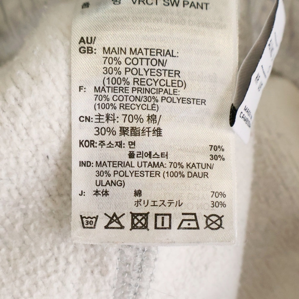 adidas(アディダス) VRCT SW PANT ロゴプリント スウェットパンツ グレー IS2900