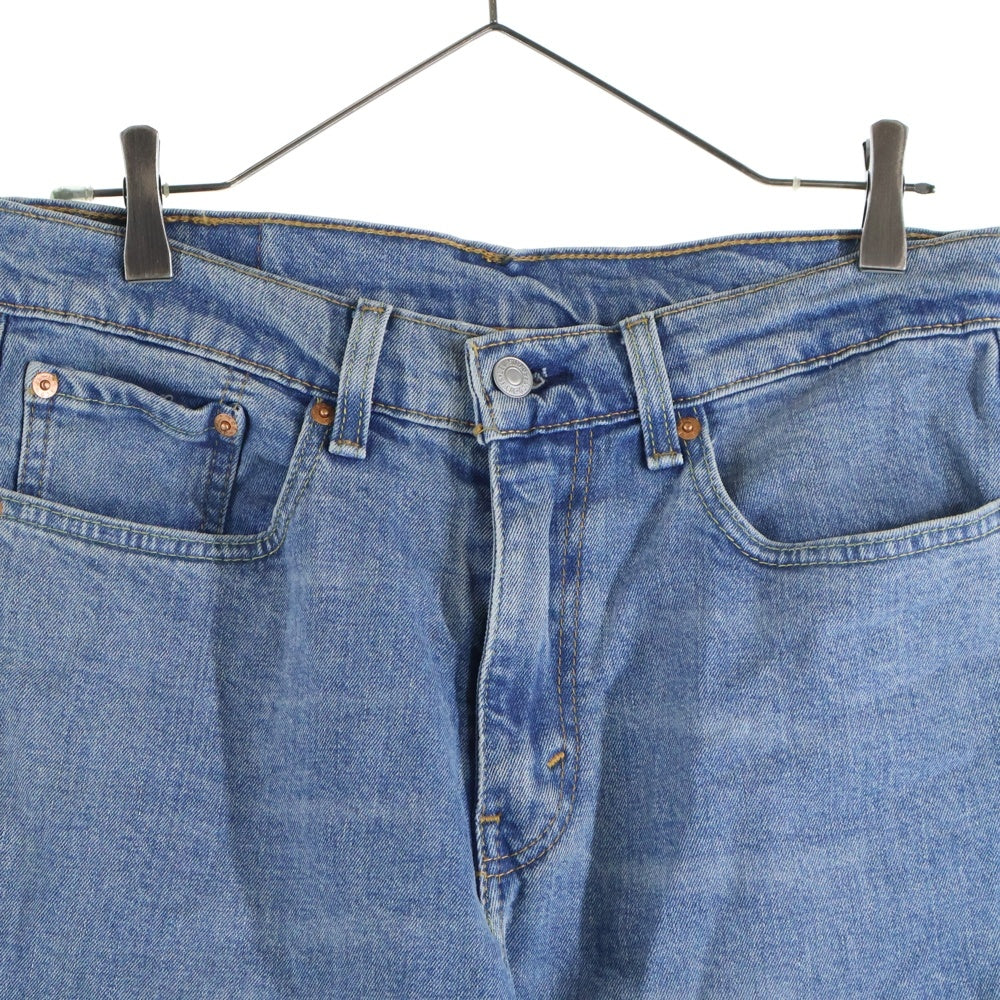 Levi's premium(リーバイスプレミアム) 555 リラックスストレートジーンズ ジップフライ デニムパンツ インディゴ A9234-001