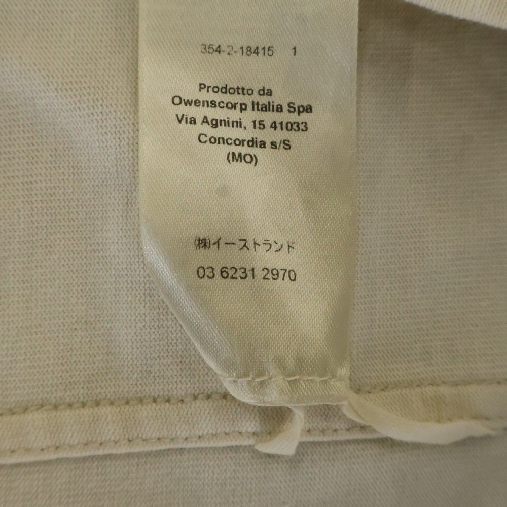 Rick Owens(リックオウエンス) 24SS TARP T ノースリーブ ヘビーウエイトカットソー タンクトップ アイボリー RU01B1160-BA