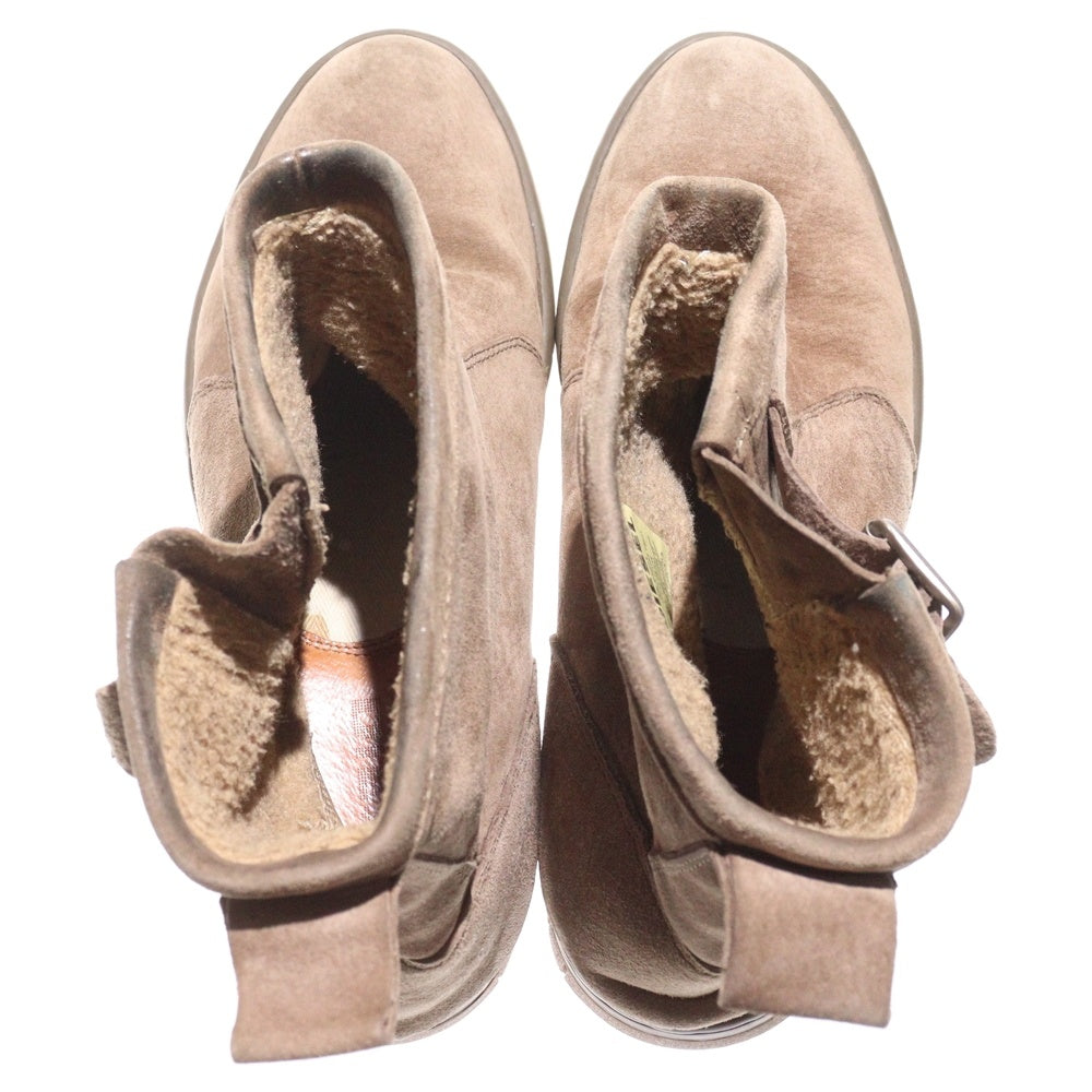 DIESEL(ディーゼル) サイドアジャスター スウェードレザーショートブーツ ブラウン