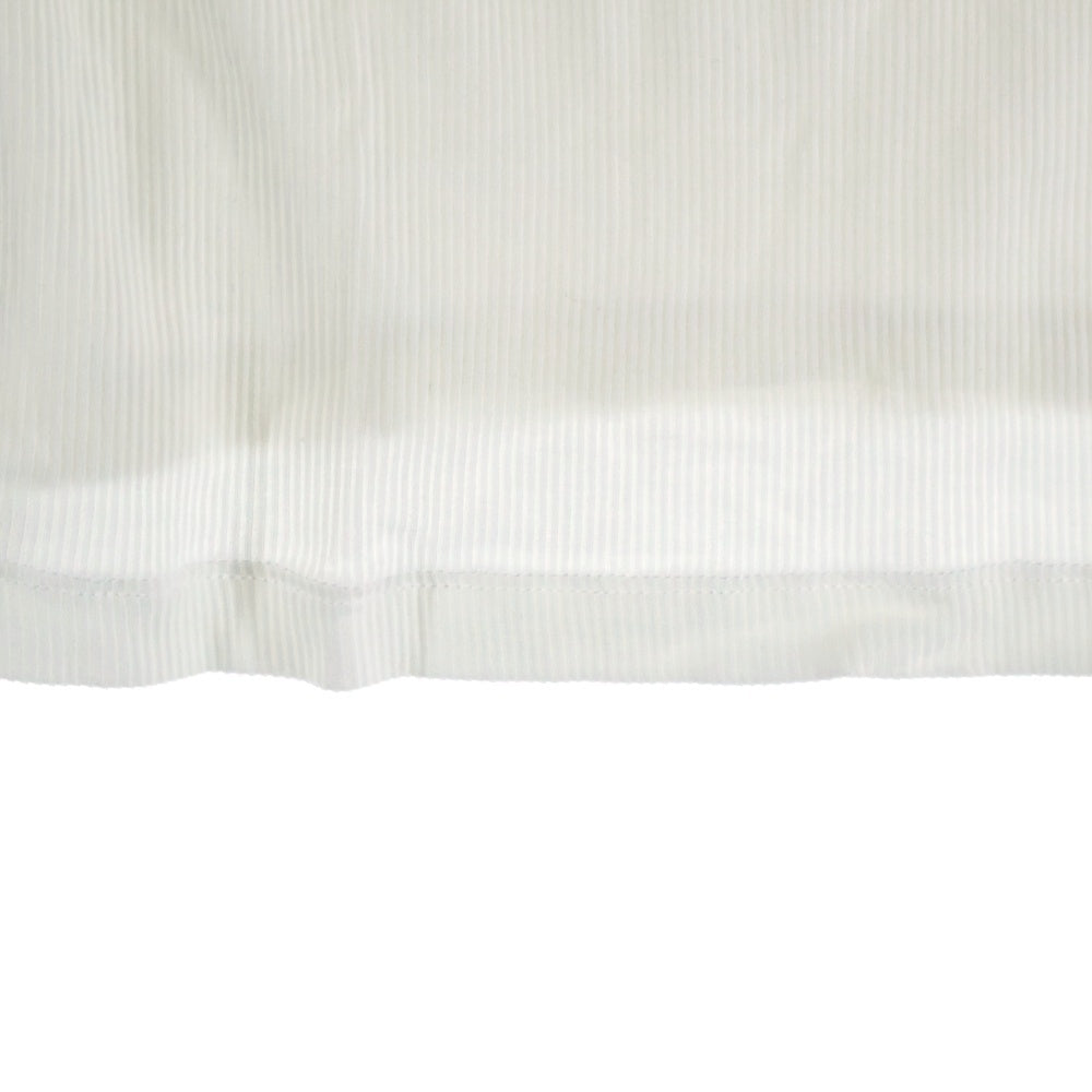 DIESEL(ディーゼル) T-MATIC-LS ラウンドネック チェーン 長袖Tシャツ カットソー レディース ホワイト A12718