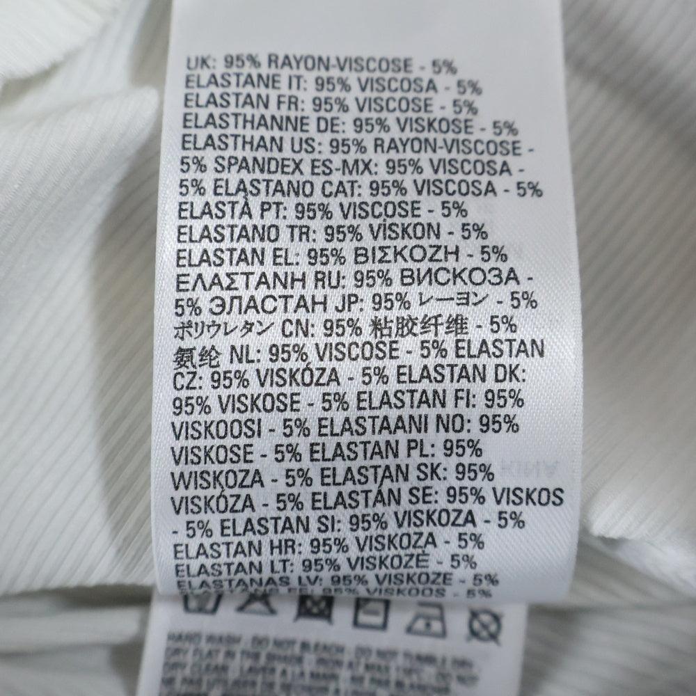 DIESEL(ディーゼル) T-MATIC-LS ラウンドネック チェーン 長袖Tシャツ カットソー レディース ホワイト A12718